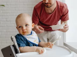 Image of a toddler suffering from ARFID - a eating disorder