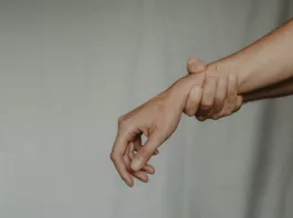 Image of a Sprained Wrist