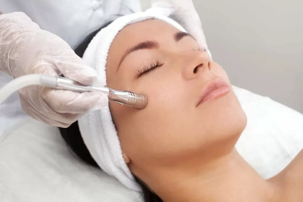 Microdermabrasion, a non-surgical facial rejuvenation technique