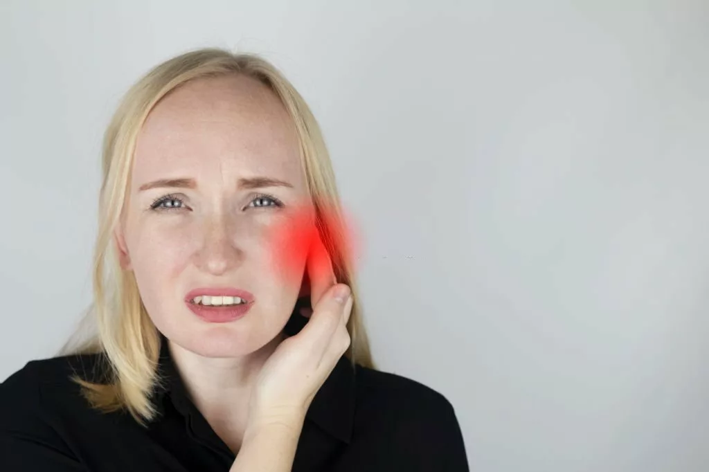 Image of a woman suffering from Labyrinthitis