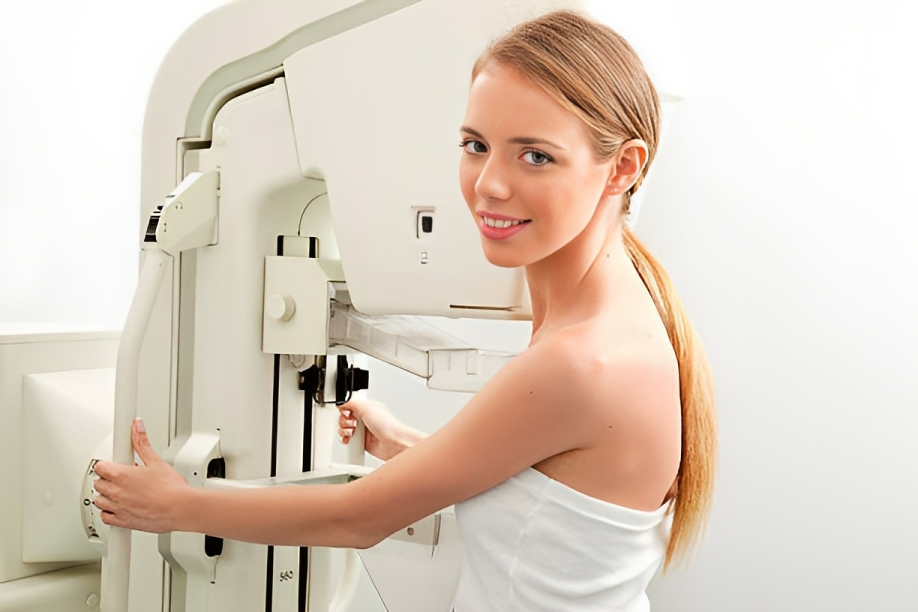 mammography before breast biopsy