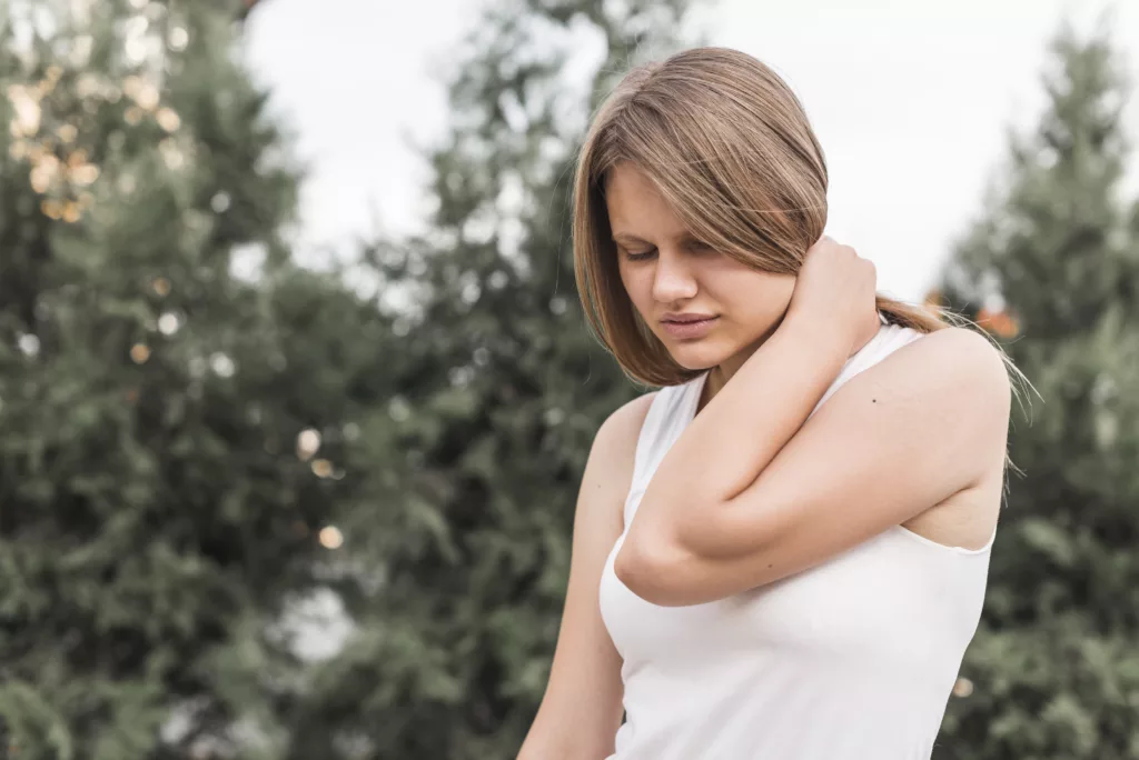 Shoulder Tendinitis can cause neck and cervical pain.