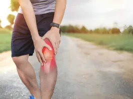 Image showing patellofemoral pain around knee joint