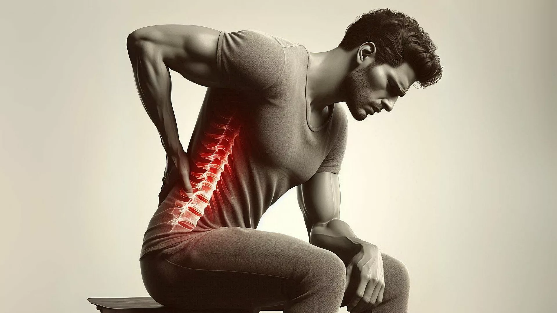 Lumbar scoliosis-induced low back pain